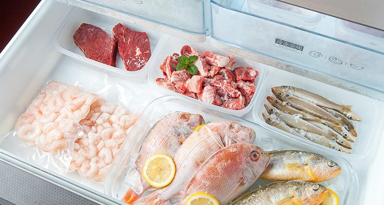 Carne e Frutos do Mar