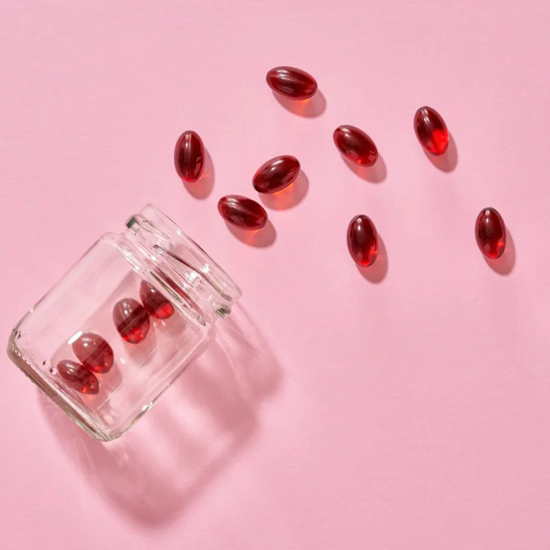 Sistema de separação de membrana para produtos liofilizados de nutrição de beleza