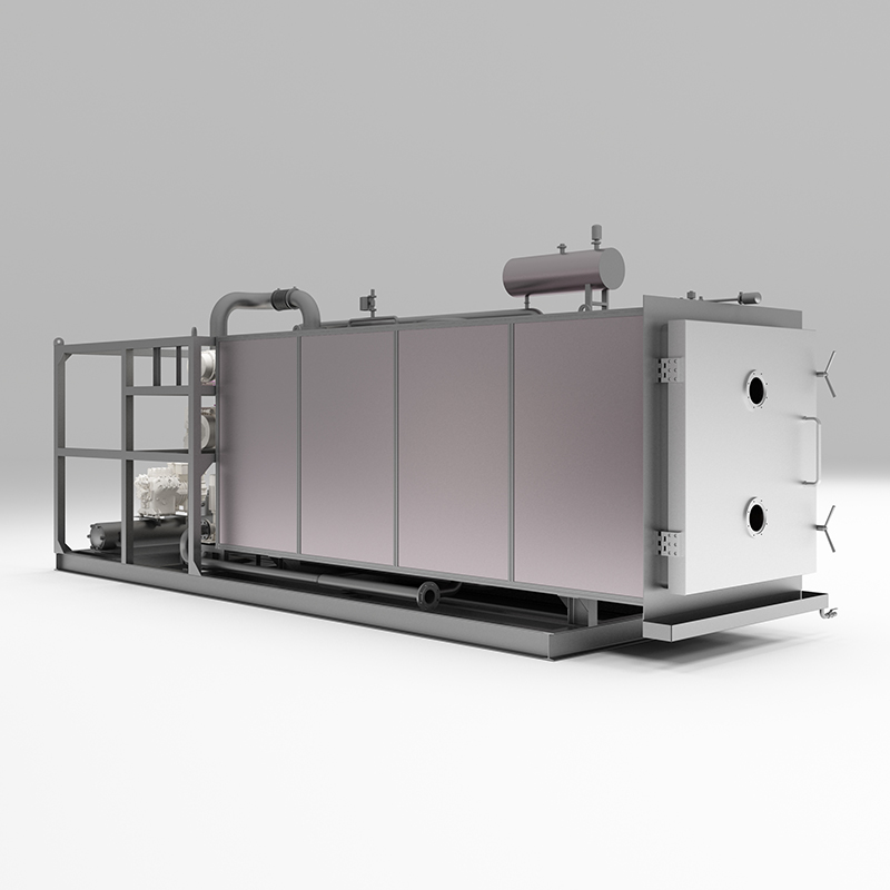 Secador de congelamento a vácuo para alimentação aquática