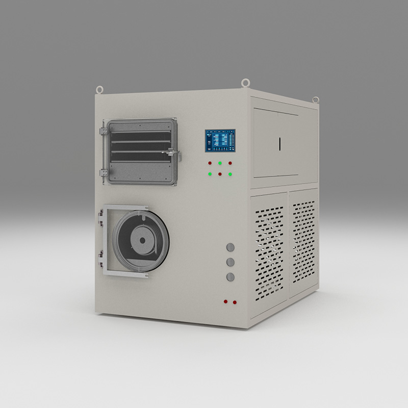 Secador por congelamento a vácuo para matérias-primas cosméticas